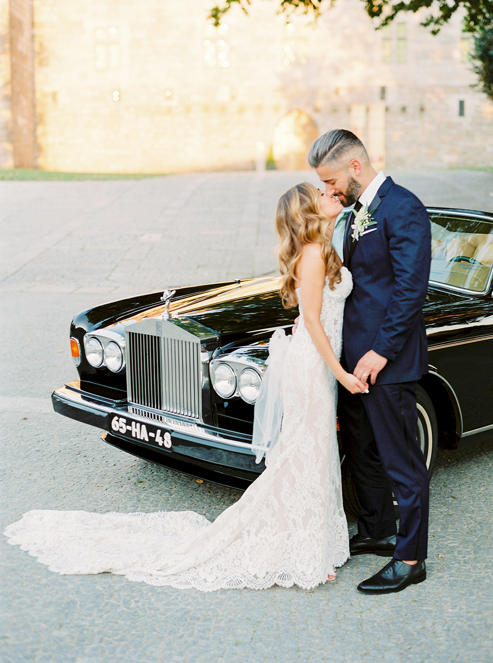 couple photos from a destination wedding in portugal