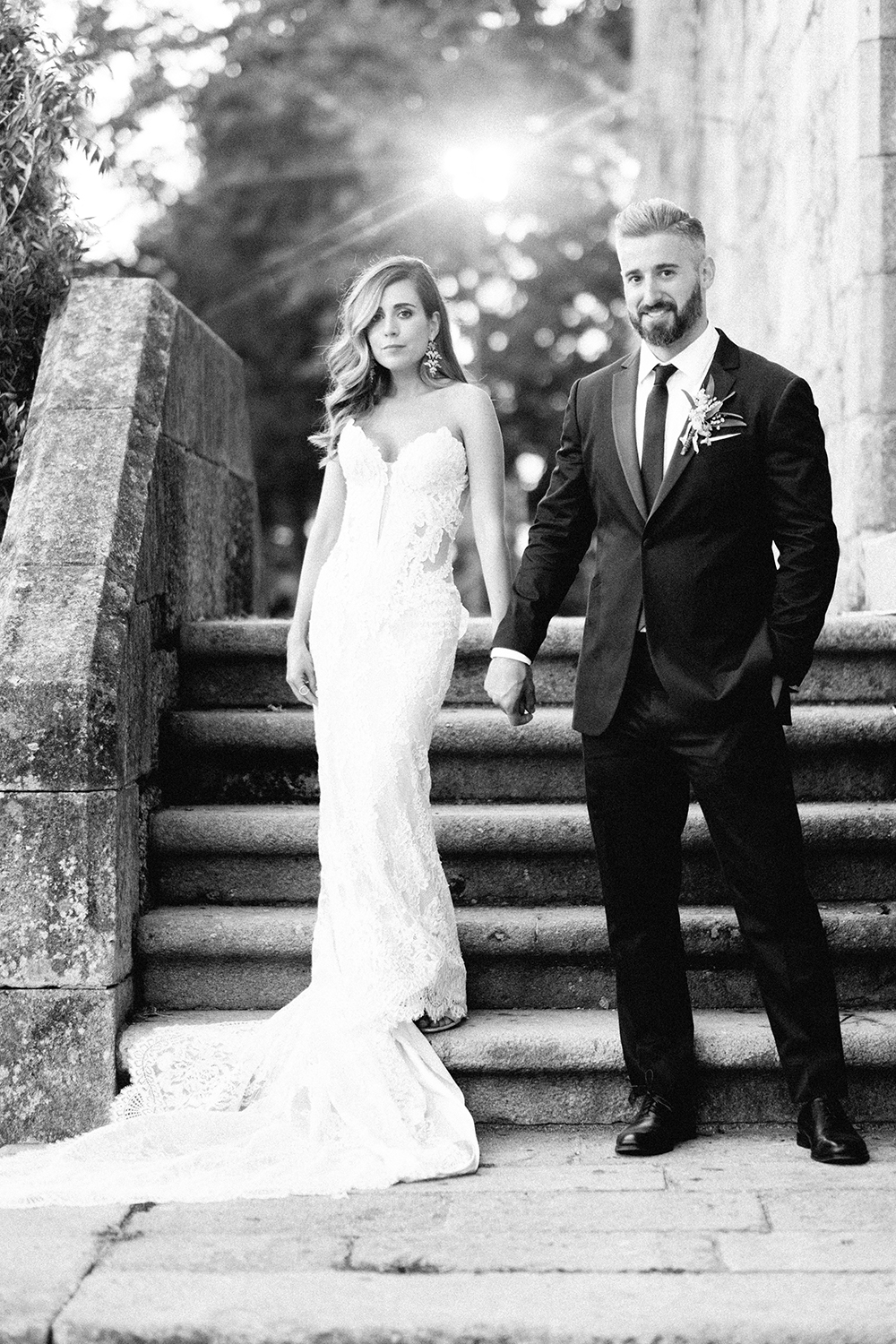 couple photos from a destination wedding in portugal