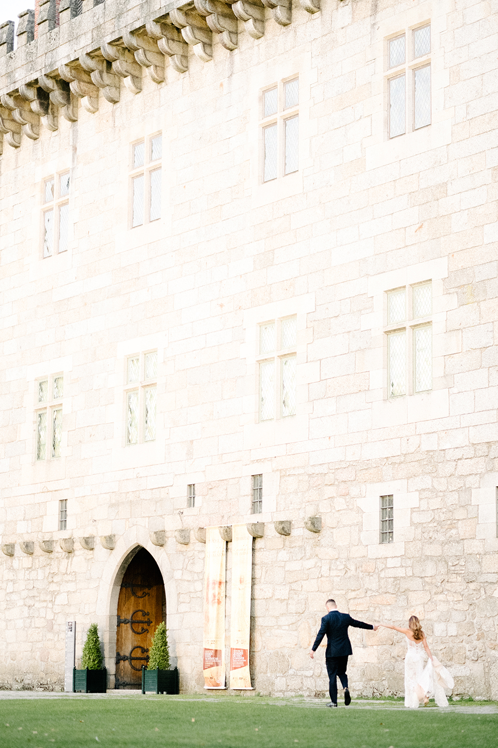 couple photos from a destination wedding in portugal