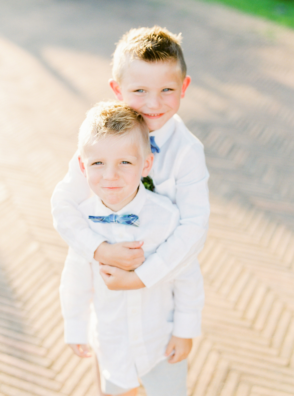 Kids at a Destination wedding in Portugal