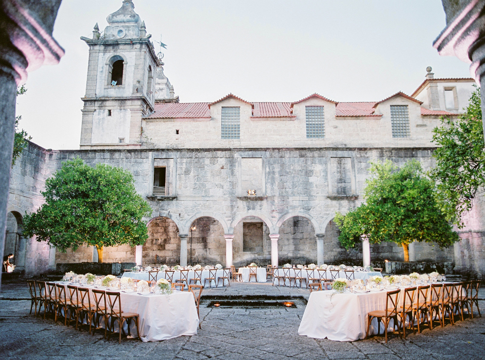 Old monastery wedding in Portugal