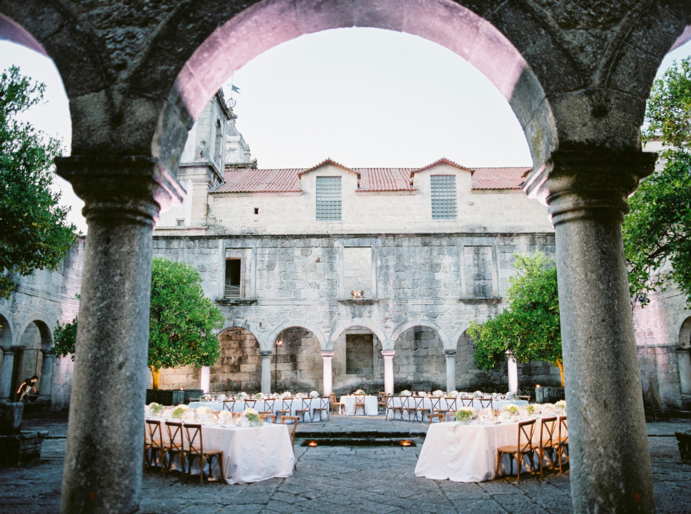 Old monastery wedding in Portugal