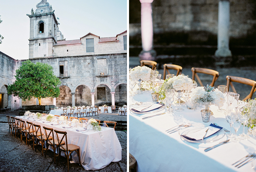 Old monastery wedding in Portugal