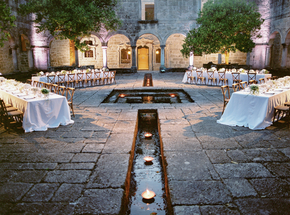 Old monastery wedding in Portugal