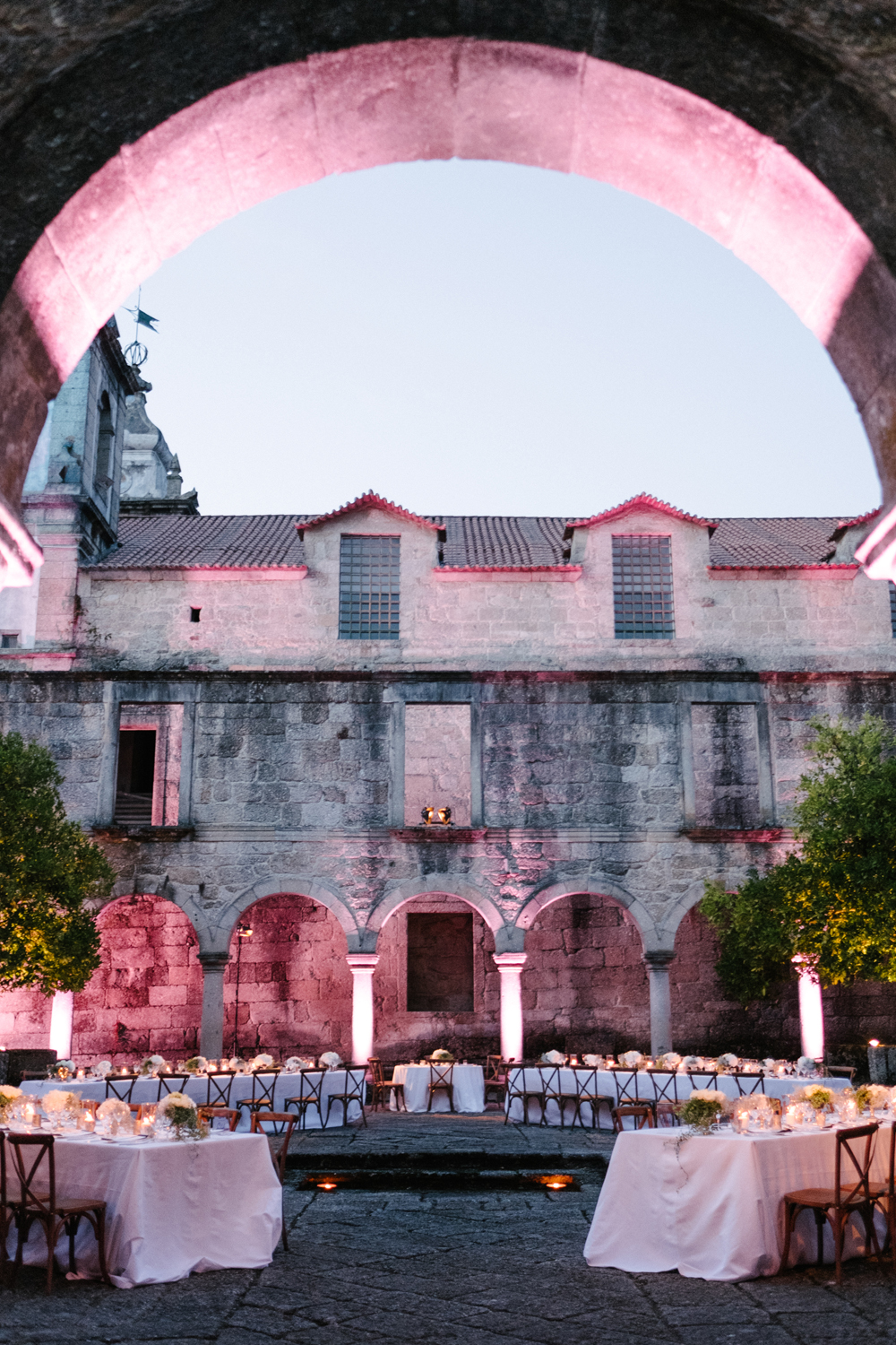 Old monastery wedding in Portugal