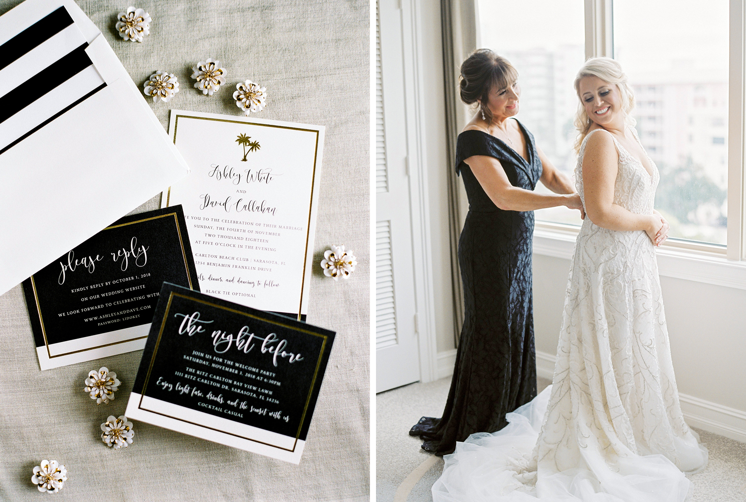 mother and bride florida wedding