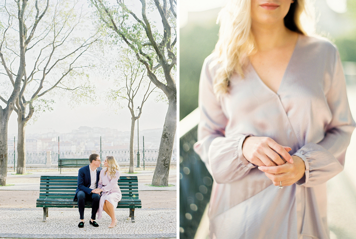 Sunrise couple session in Lisbon