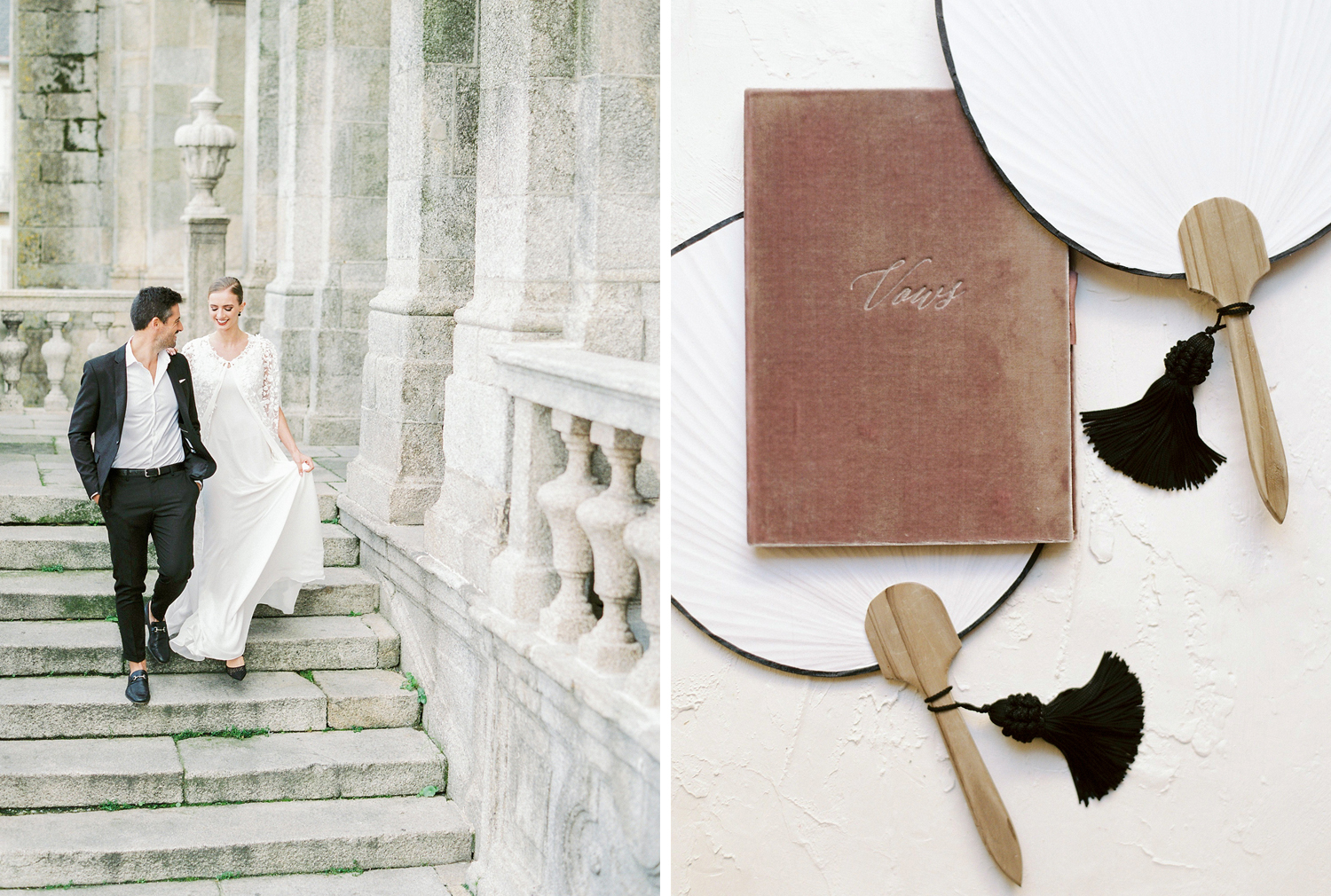 Winter elopement in the city