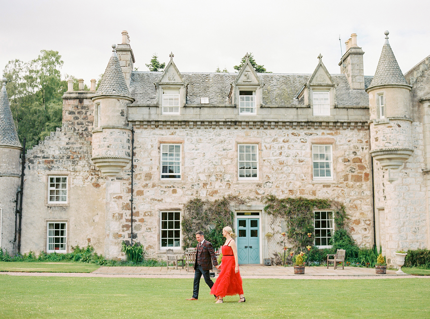 Surprise birthday party in Scotland