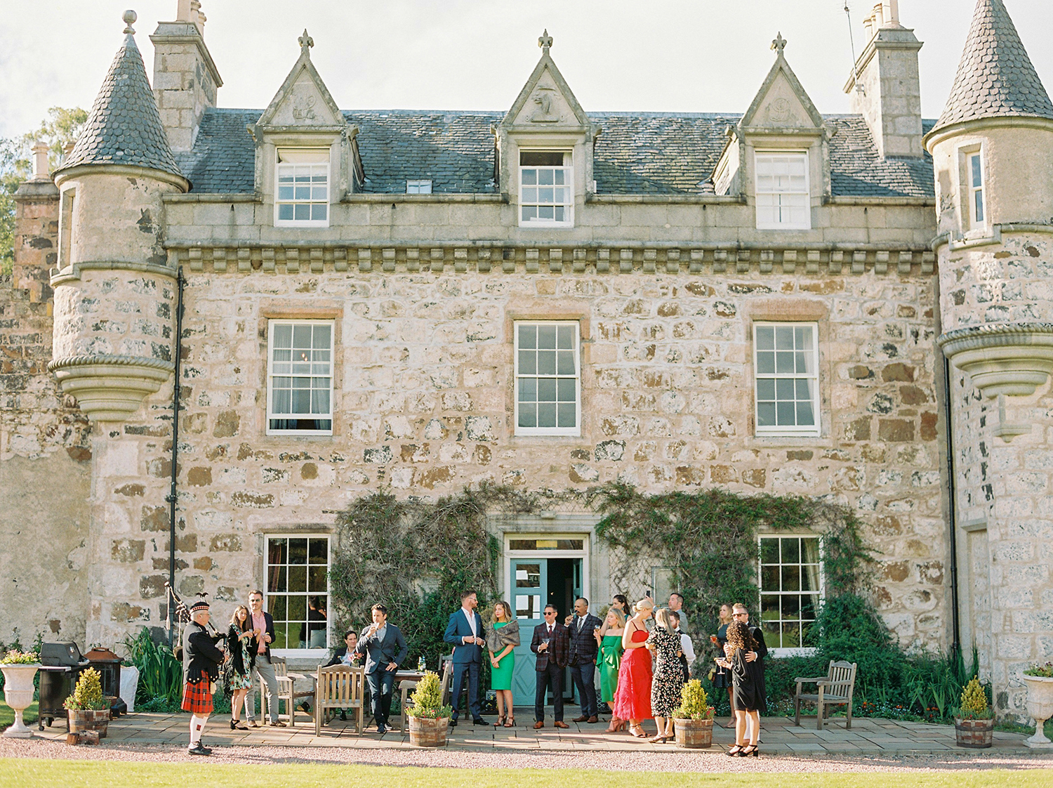 Surprise birthday party in Scotland
