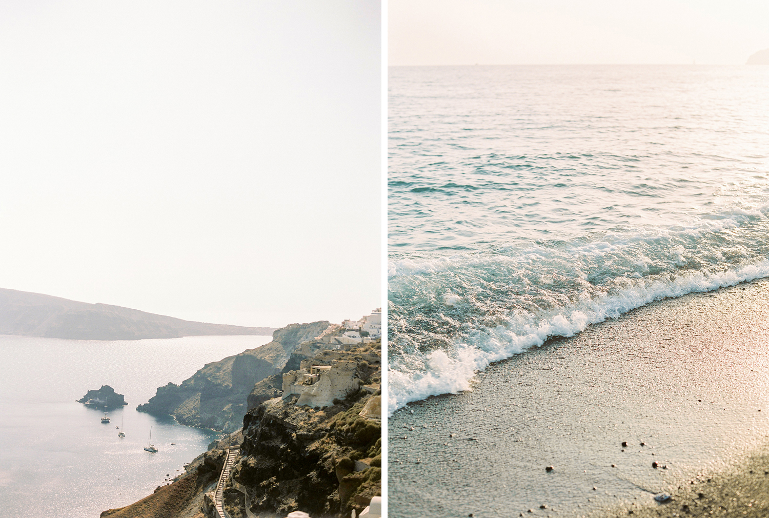 Every where you look you find perfection in Santorini Island.