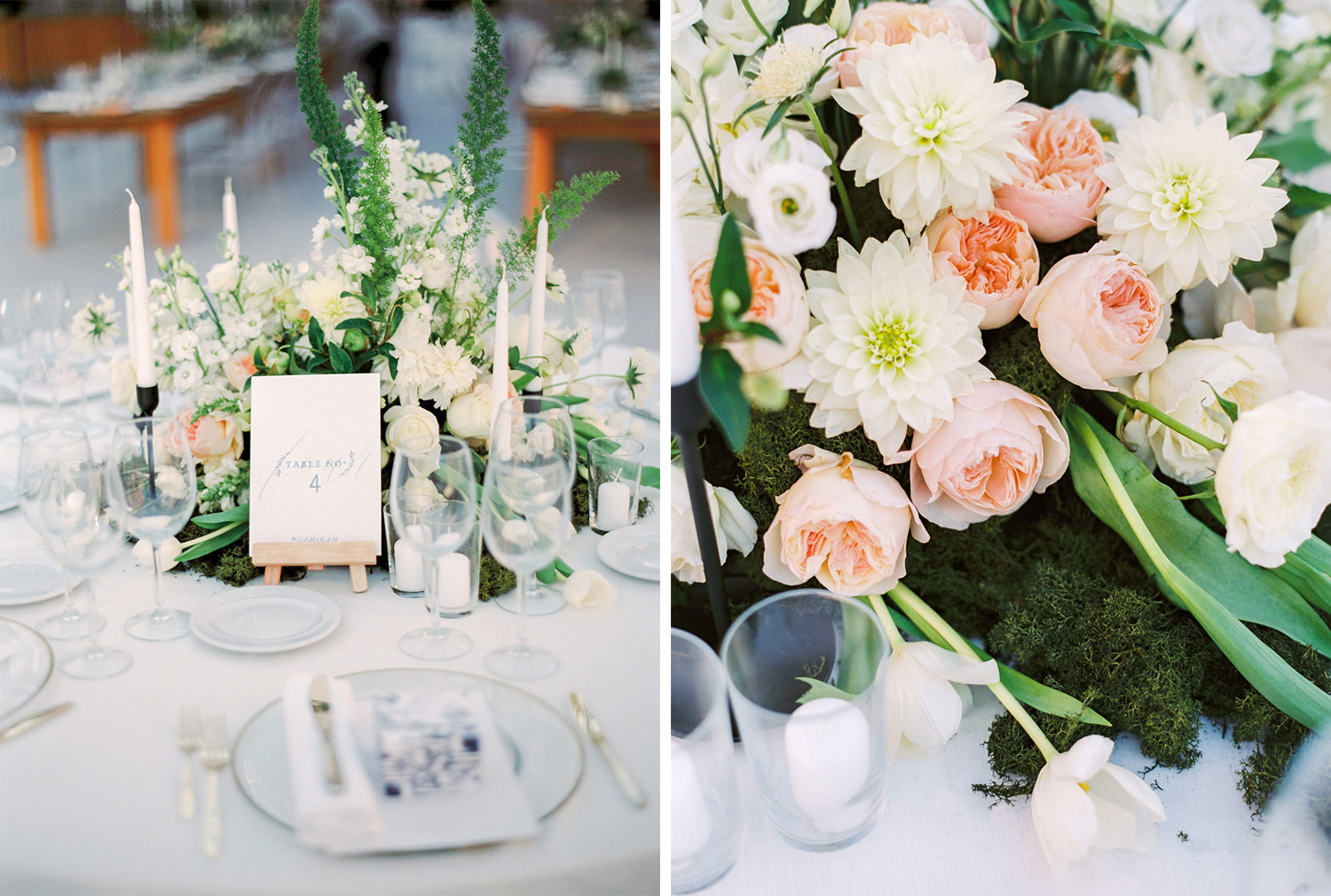 Wedding floral design centerpieces inspiration