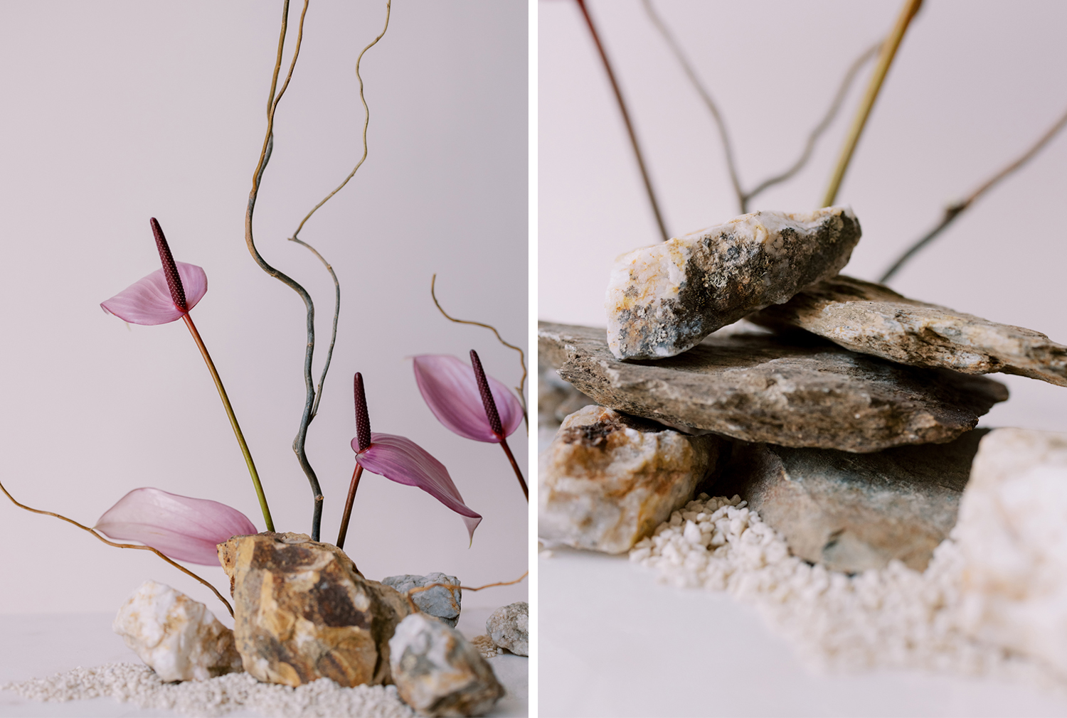 Floral design minimalist approach