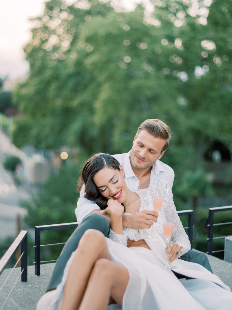 Branco Prata Engagement Sessions Service